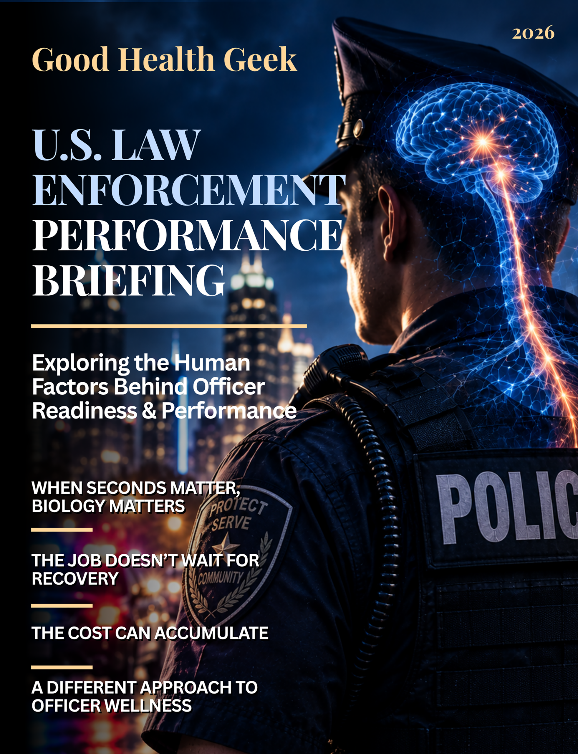 Law Enforcement Performance Briefing cover